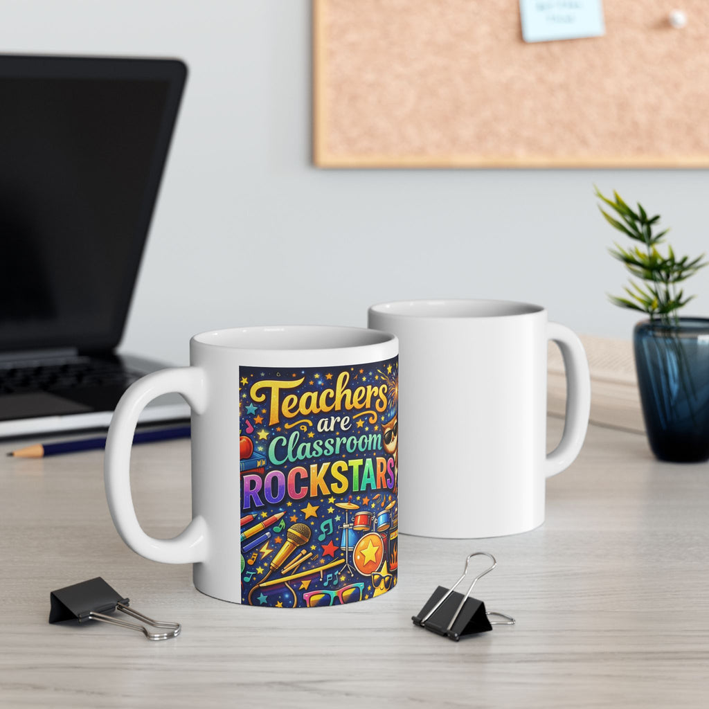 Teachers Are Classroom Rockstars, Great Gift for Educators, Perfect for Inspiring Conversations