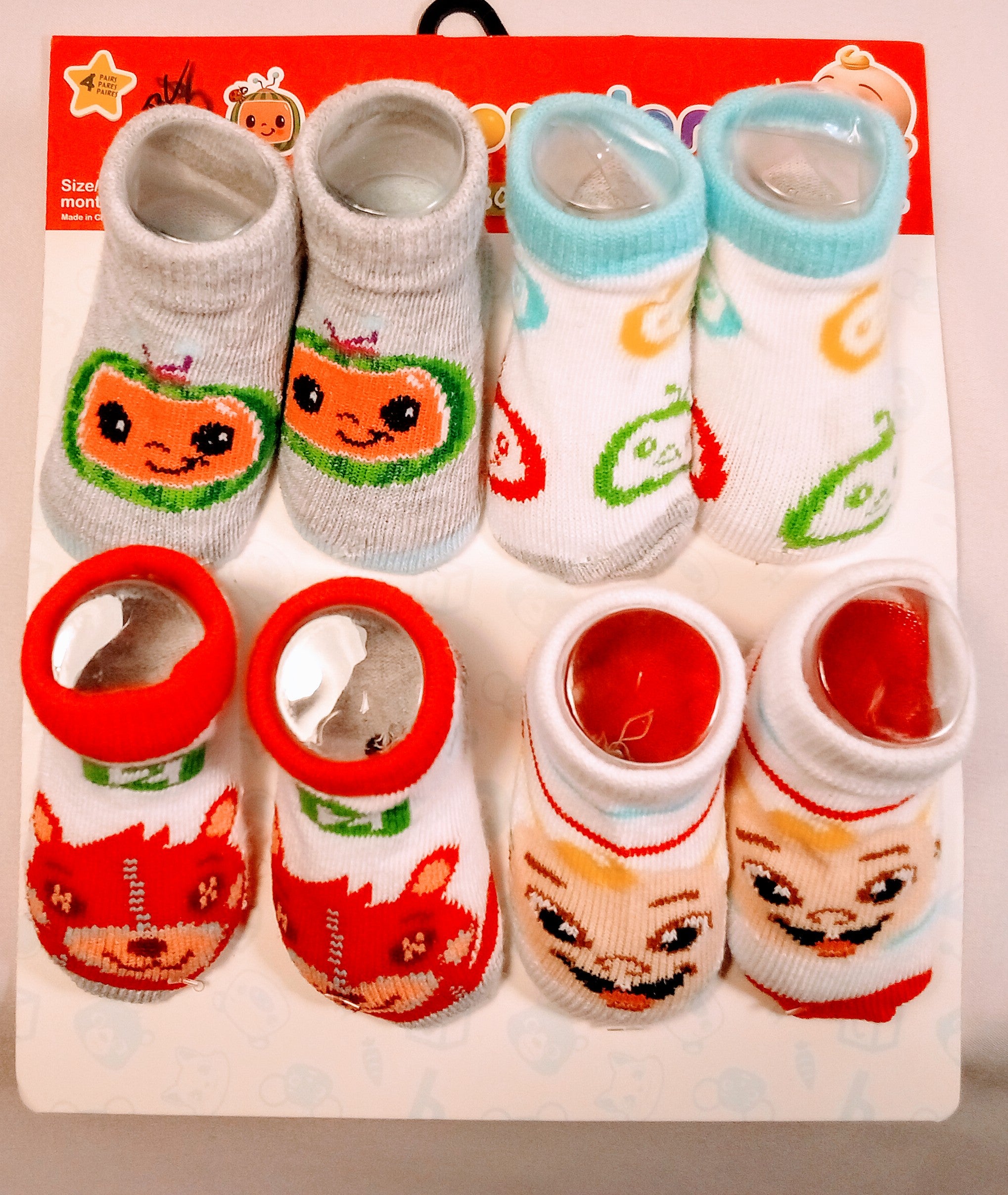 Adorable Baby Booties Perfect Winter Shoes, Great Baby Shower Gift, Cute Cozy Socks, Ideal Newborn Gift for Infant Toddler and Nursery Decor