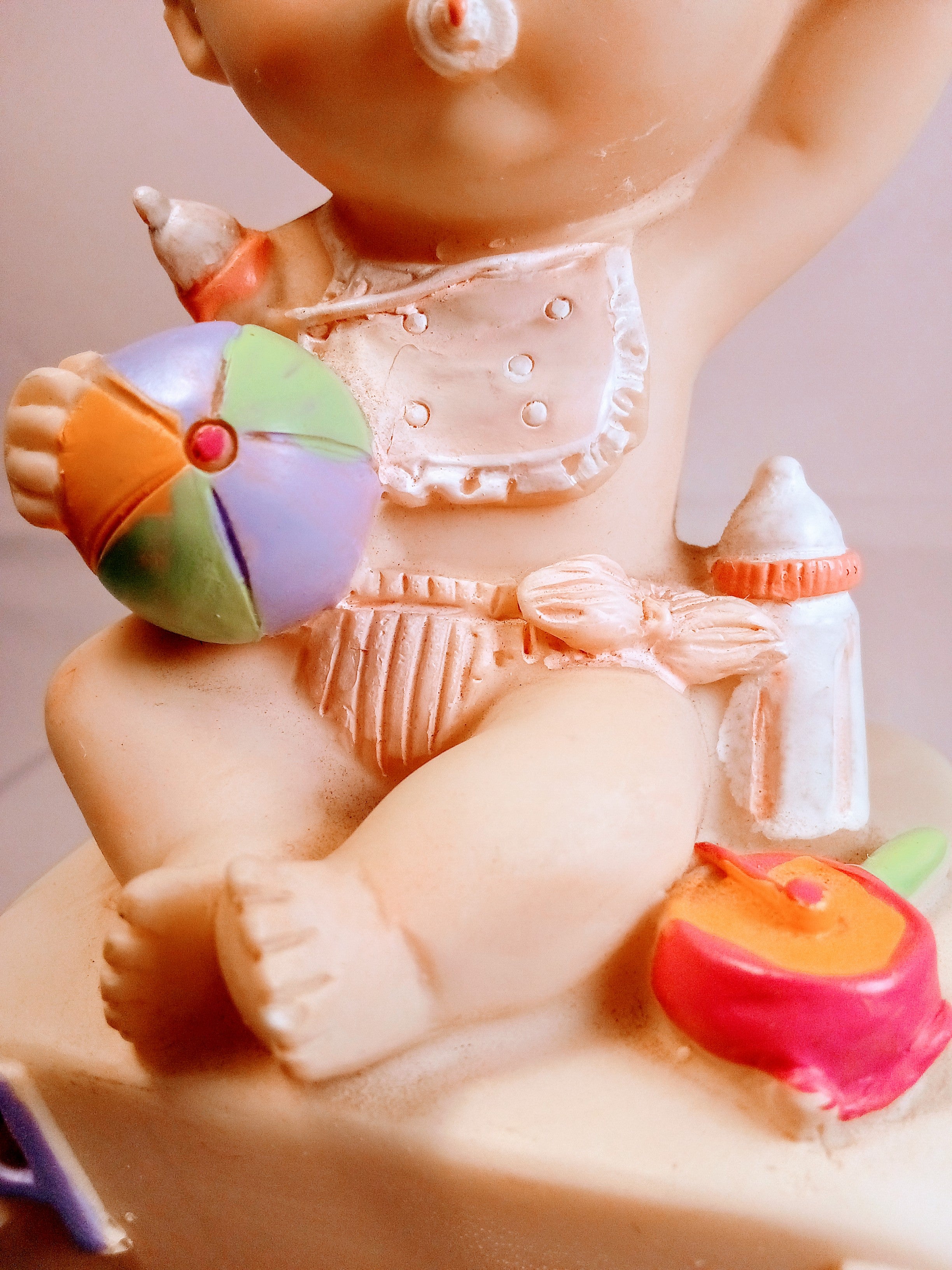 Baby Shower First ABC Block, New Baby Block Decoration, Nursery Learning Decor Art, Birthday Gift for Baby