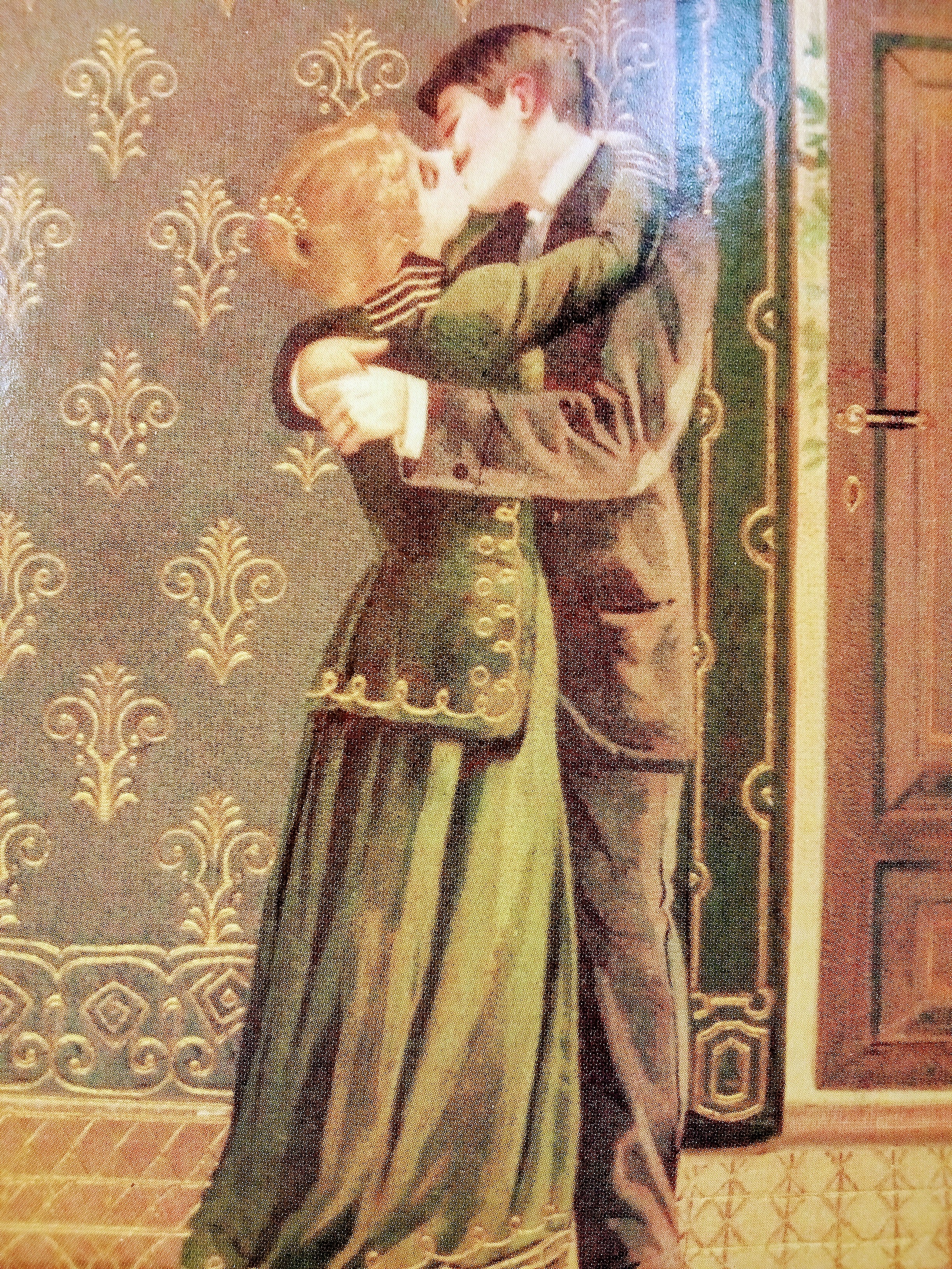 Vintage Barbie Romance 1992 Fashion Queen Doll: Emerald Green Velvet, Golden Embellishments