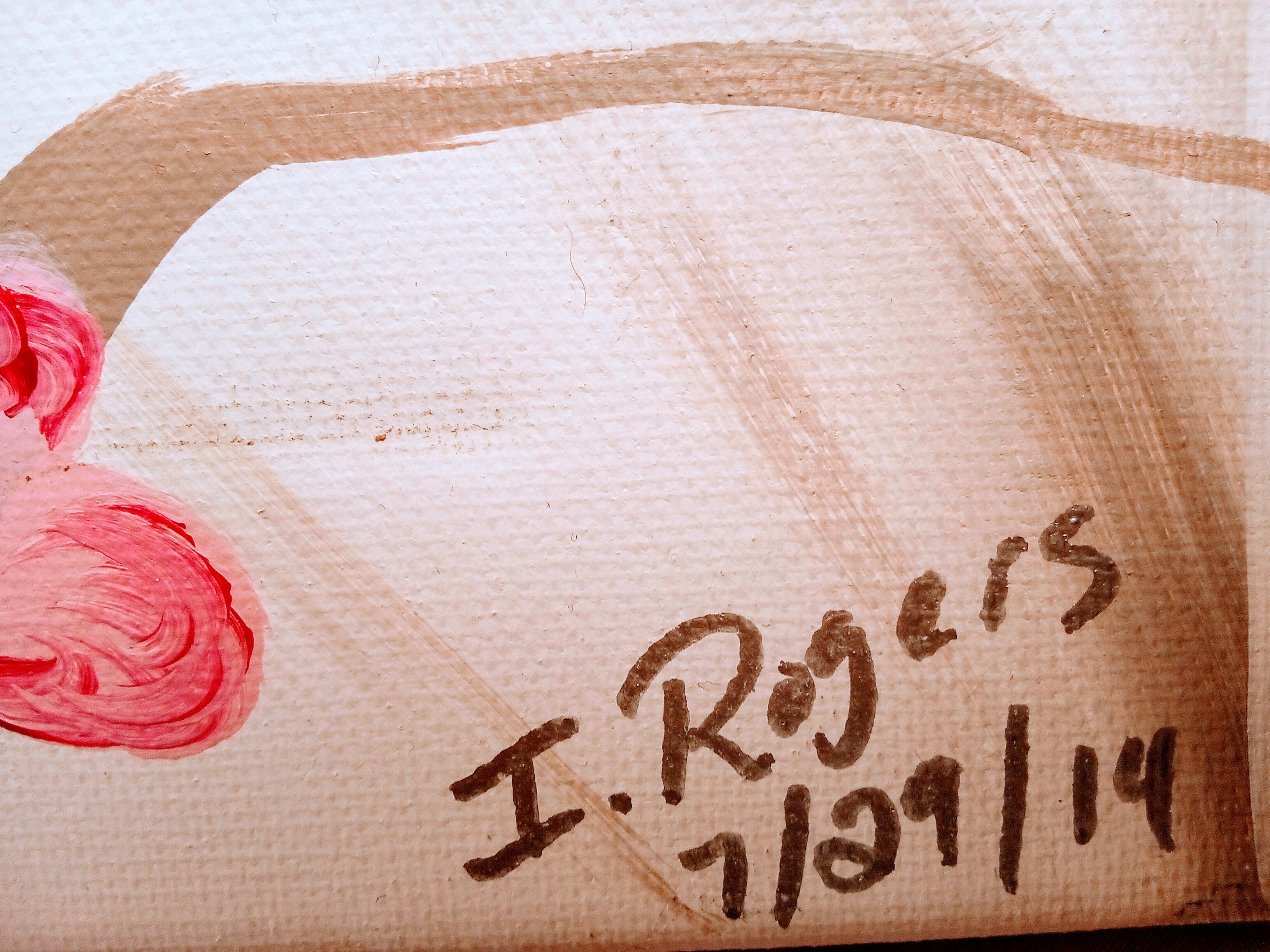 Original Fall Leaf Branch Painting Decor, Autumn Leaves Wall Art Tree Branch for Living Room or Kitchen, for Cozy Homes