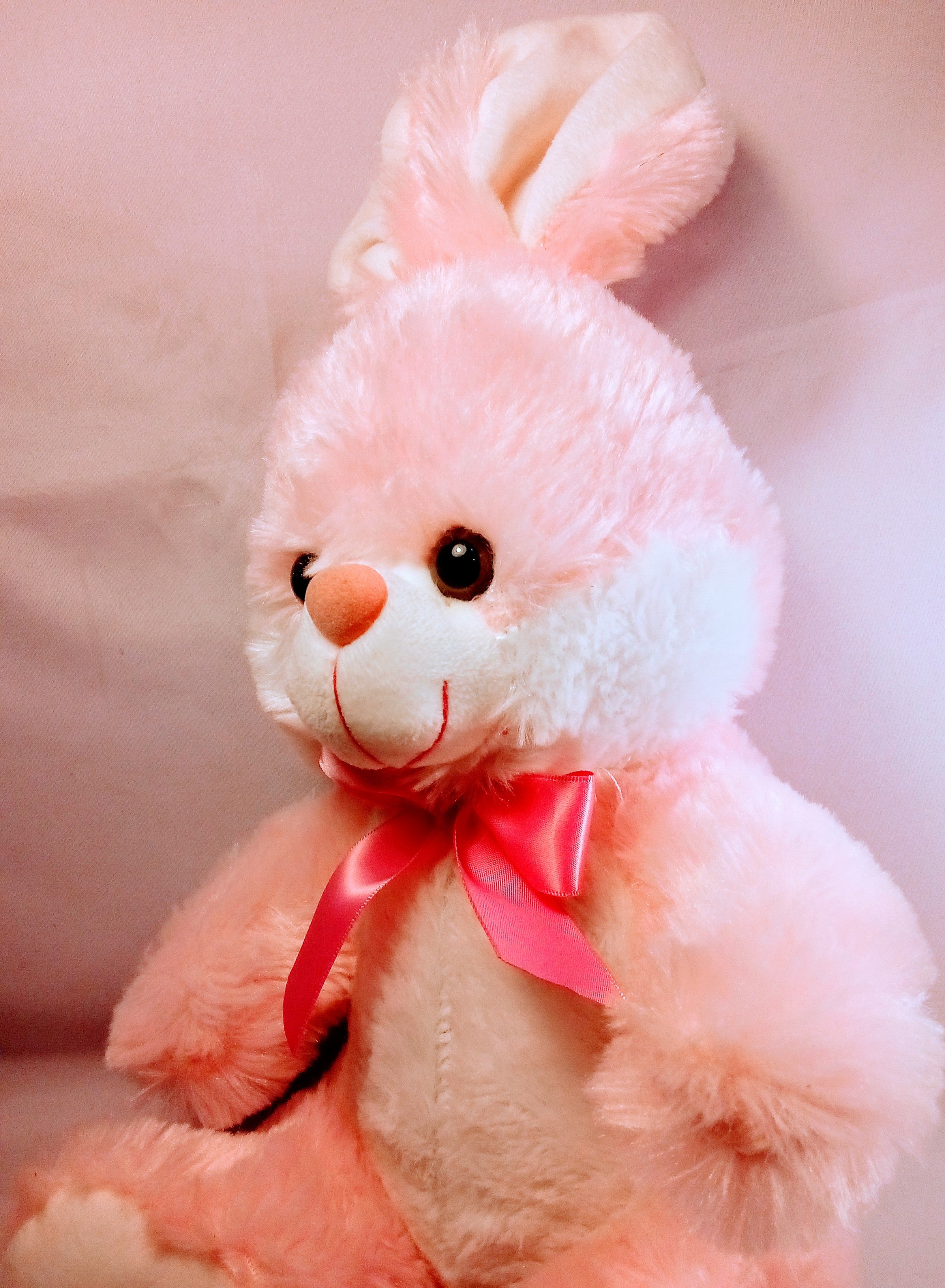Pink Bunny Plush Collectible, Perfect Gift for Baby Showers and Birthdays, Adorable Bunny Decor