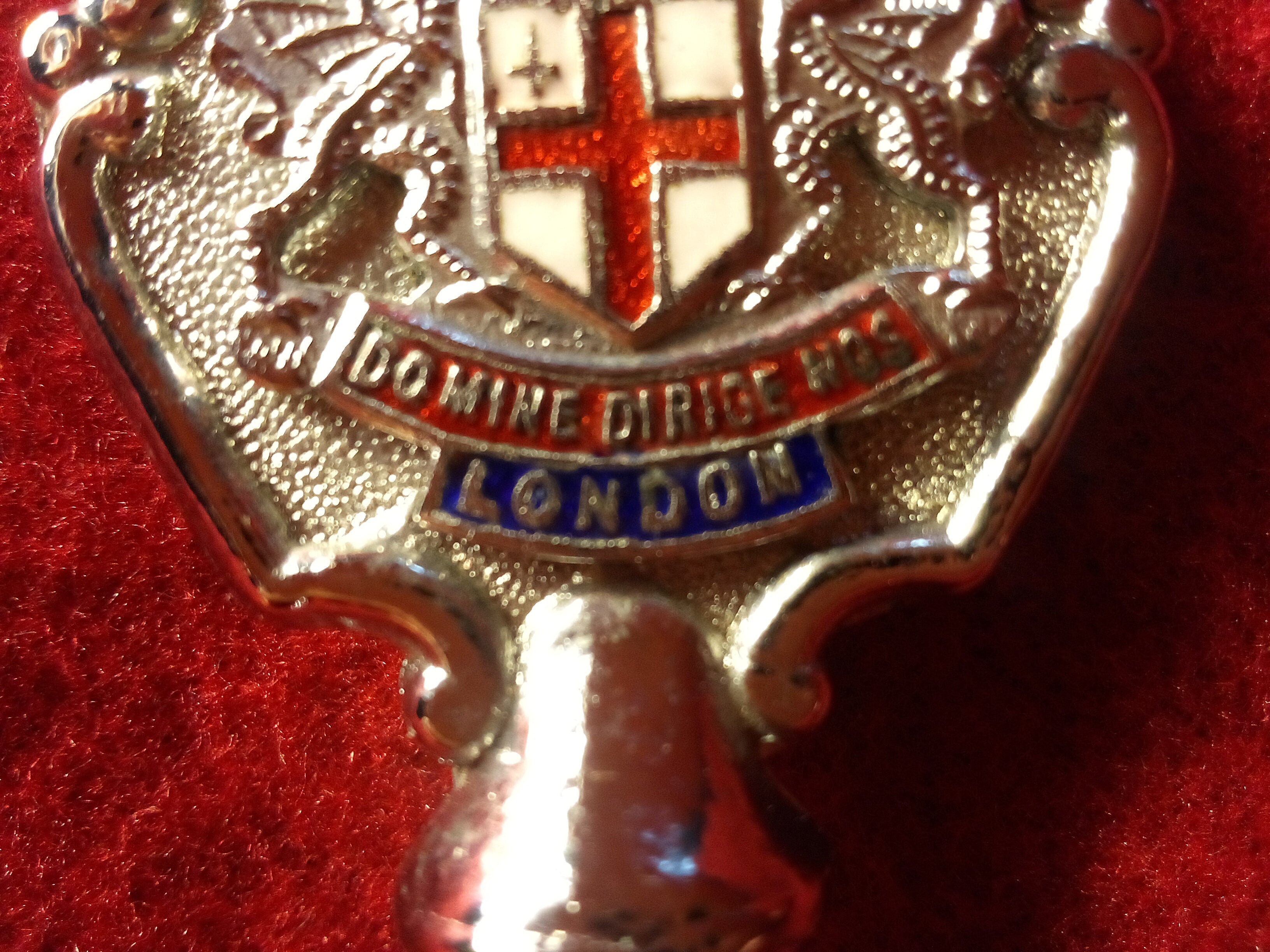 Bar Decor Must-Have Accessory, Cork with St. George Flag Insignia