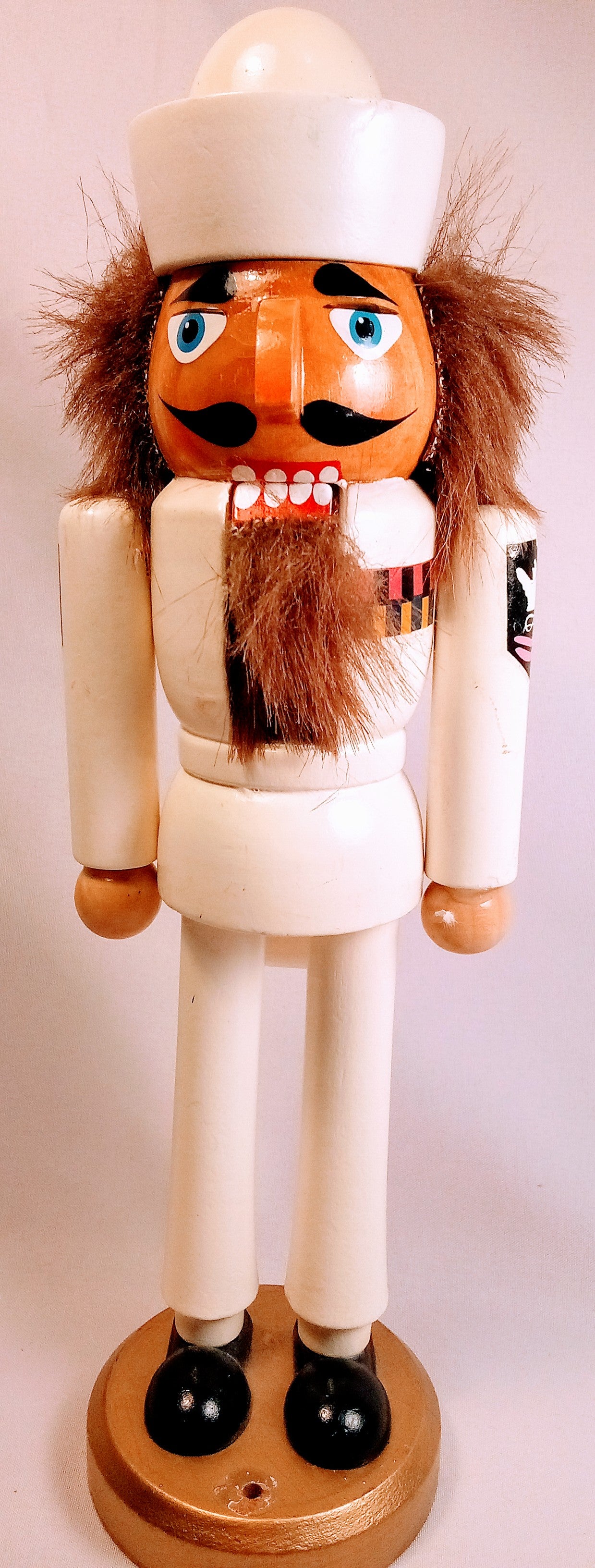 For Nutcracker Collectors, Must-Have Neutral Wooden Figurine Decor, Perfect Cream Decor, Timeless Collectible Christmas Gift or Birthday Gift