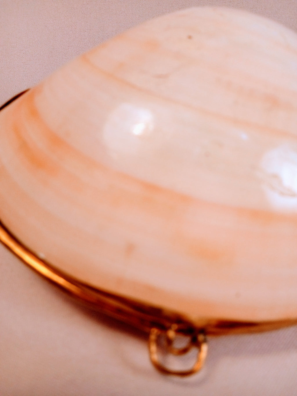 Seashell Jewelry Box for Jewelry Holder, Sunrise Shell Trinket Box. Cool Dish Tray Display, First Jewelry Box - Light Pink