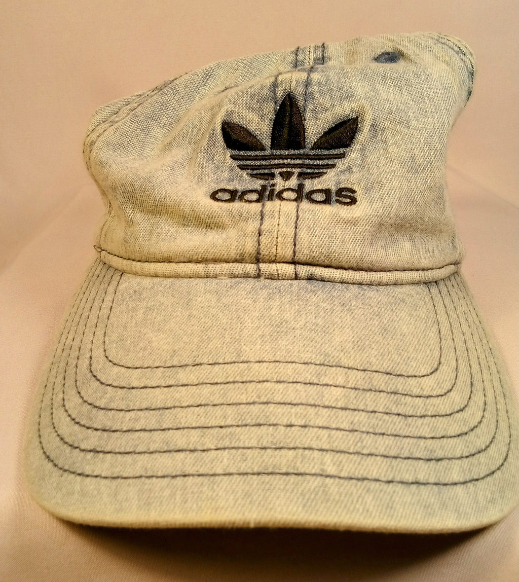 Adidas Hat Light Blue with Embroidered Logo, Retro Cap Sporty Chic Vintage-Inspired, Throwback Classic Design