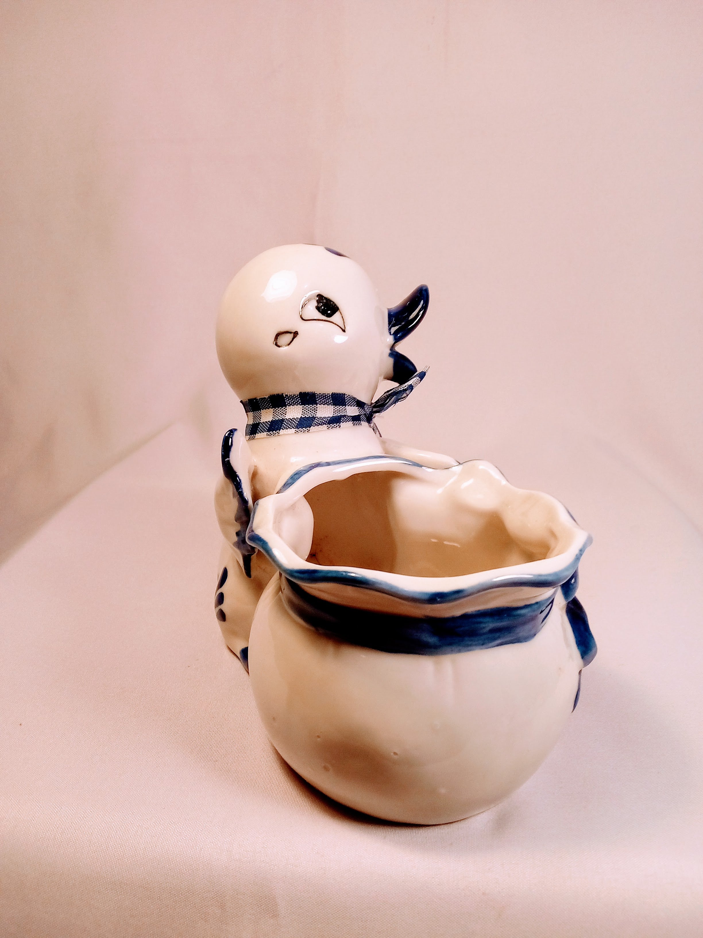 Chic Duck Planter Vase, Farmhouse Decor, Indoor Ceramic Plant Holder, Collectible Gift for Her, Charming Unique for Hone lovers, Indoor Decoration