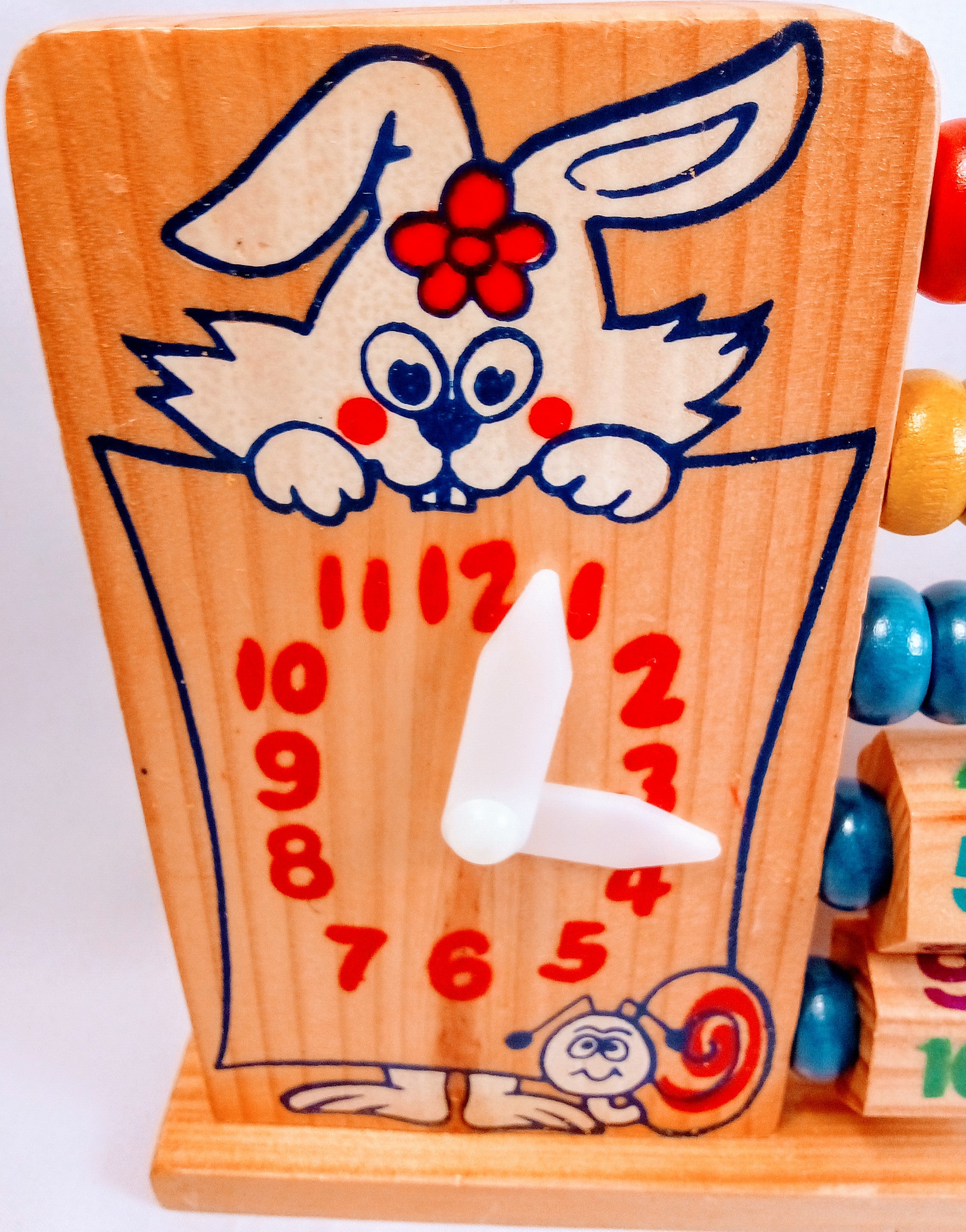 Kids' Arithmetic Toy and Educational Nursery Clock and Abacus Game for Learning Fun, Perfect Gift for Learning Arithmetic