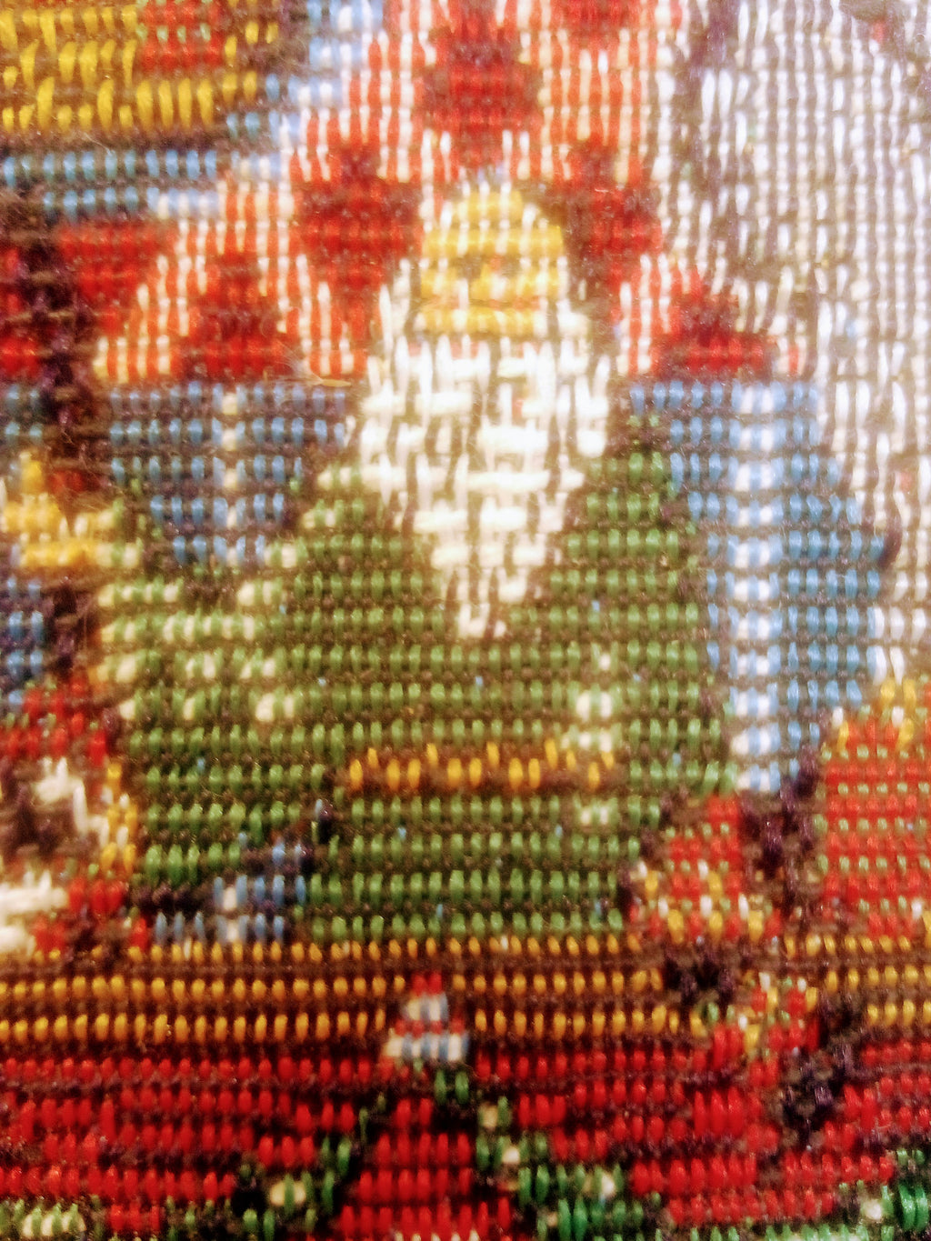 Vintage Genesis Cross Stitch, Whimsical Noah's Ark Wall Decor, Framed Art Embroidery Classic, Wall Hanging Cherished 1996