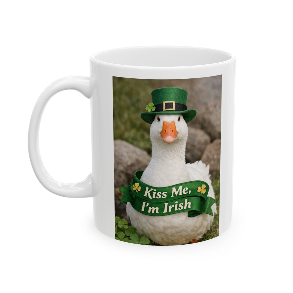 St. Patrick's Duck Photo Mug, Nature-Inspired Perfect for Nature Lovers  Ideal for Gifting