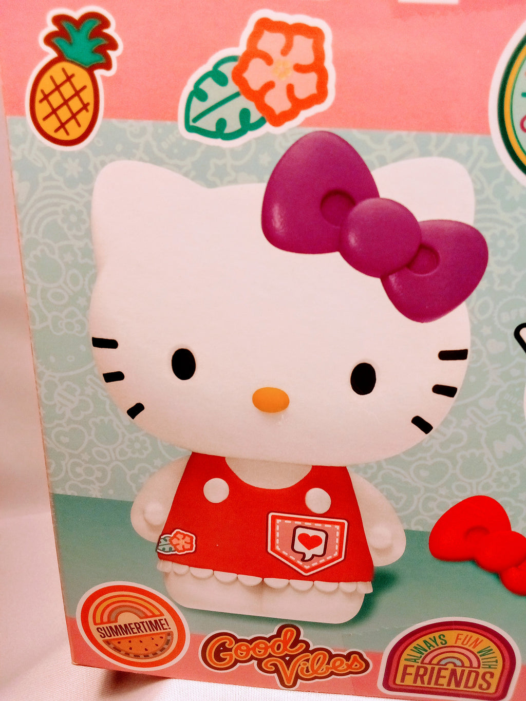 New! - Hello Kitty Styling Figure, Encourages Imagination, with Stickers and Bows, Fun for the 