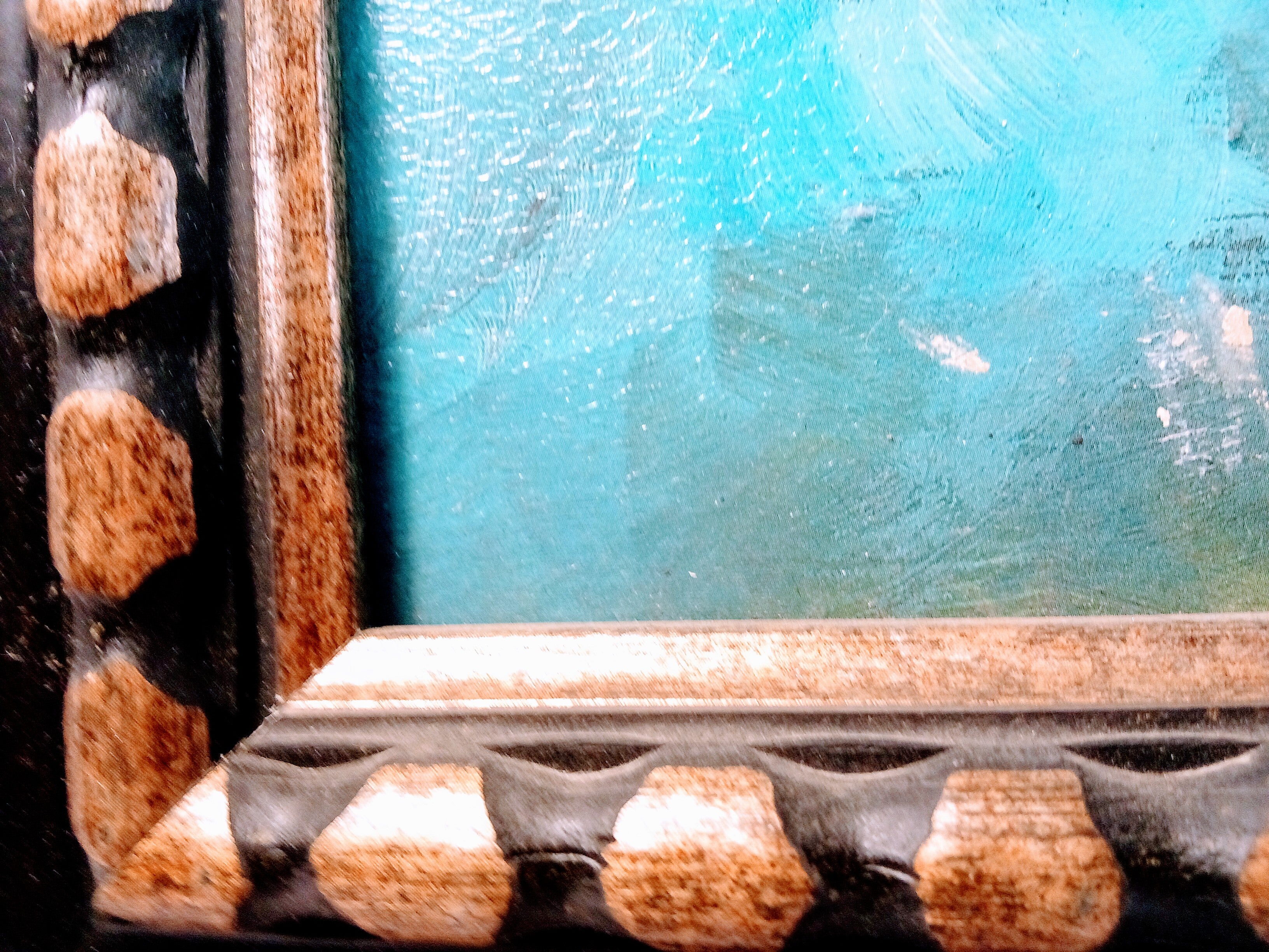 Original Oil Painting of Autumn Leaf, Handpainted Fall Art for Living Room Decor, Nature-Inspired Great for office - Signed