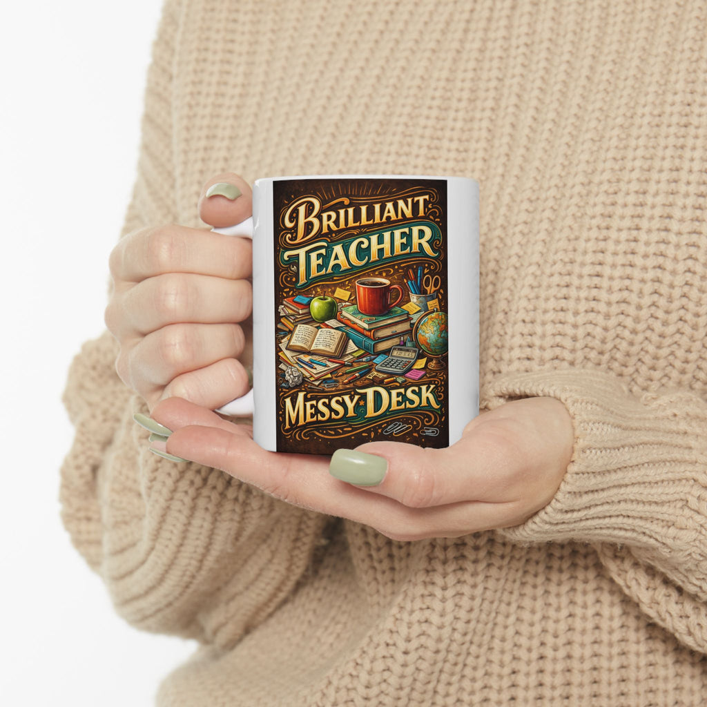 Teacher's Mug for Espresso Rituals, or Tea,  Feels Like An Invitation to Slow Down