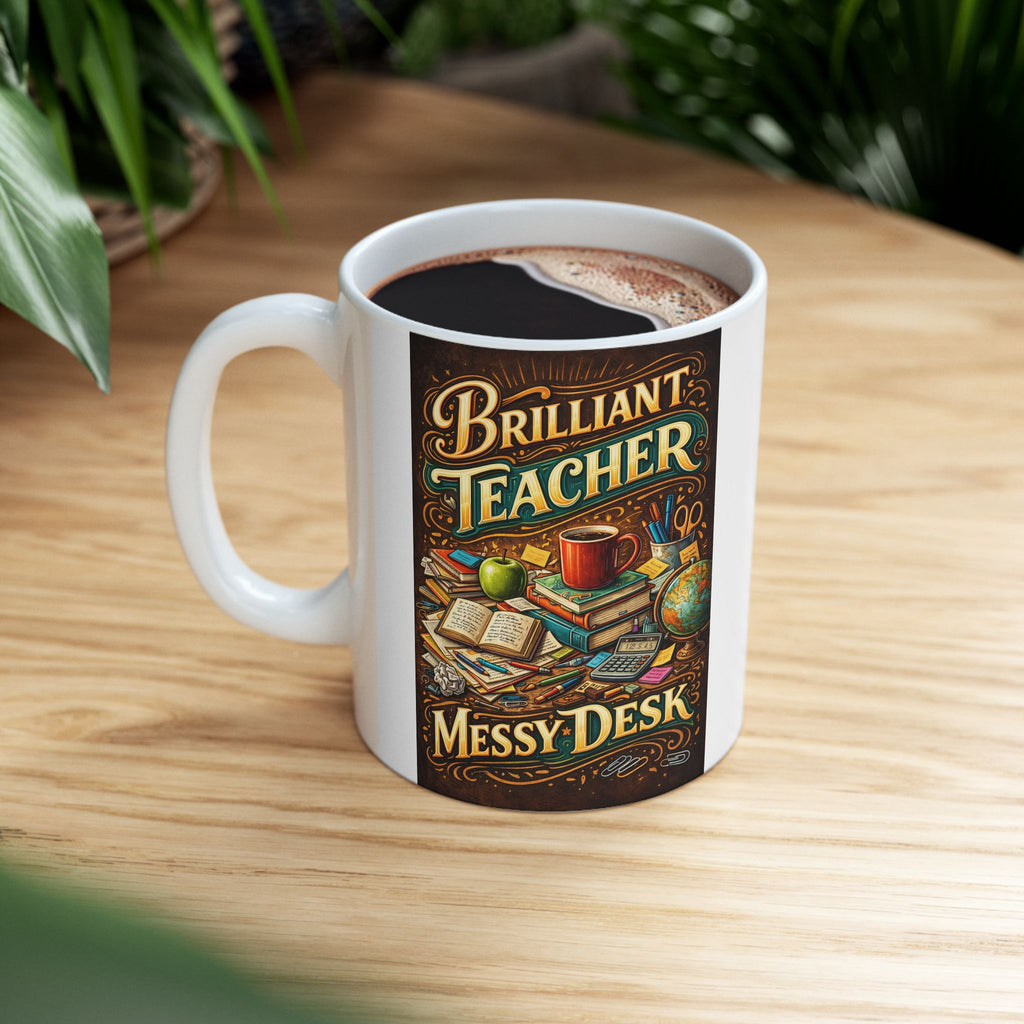 Teacher's Mug for Espresso Rituals, or Tea,  Feels Like An Invitation to Slow Down