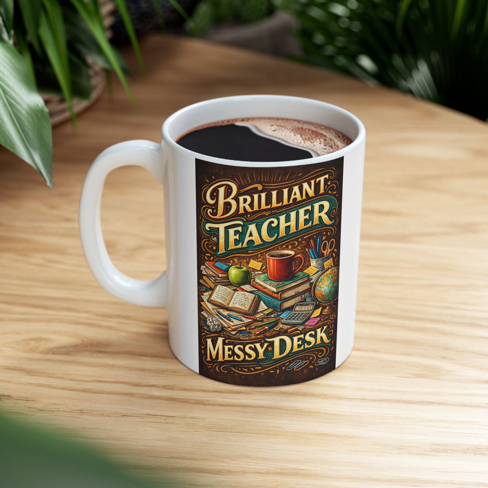 Teacher's Mug for Espresso Rituals, or Tea,  Feels Like An Invitation to Slow Down