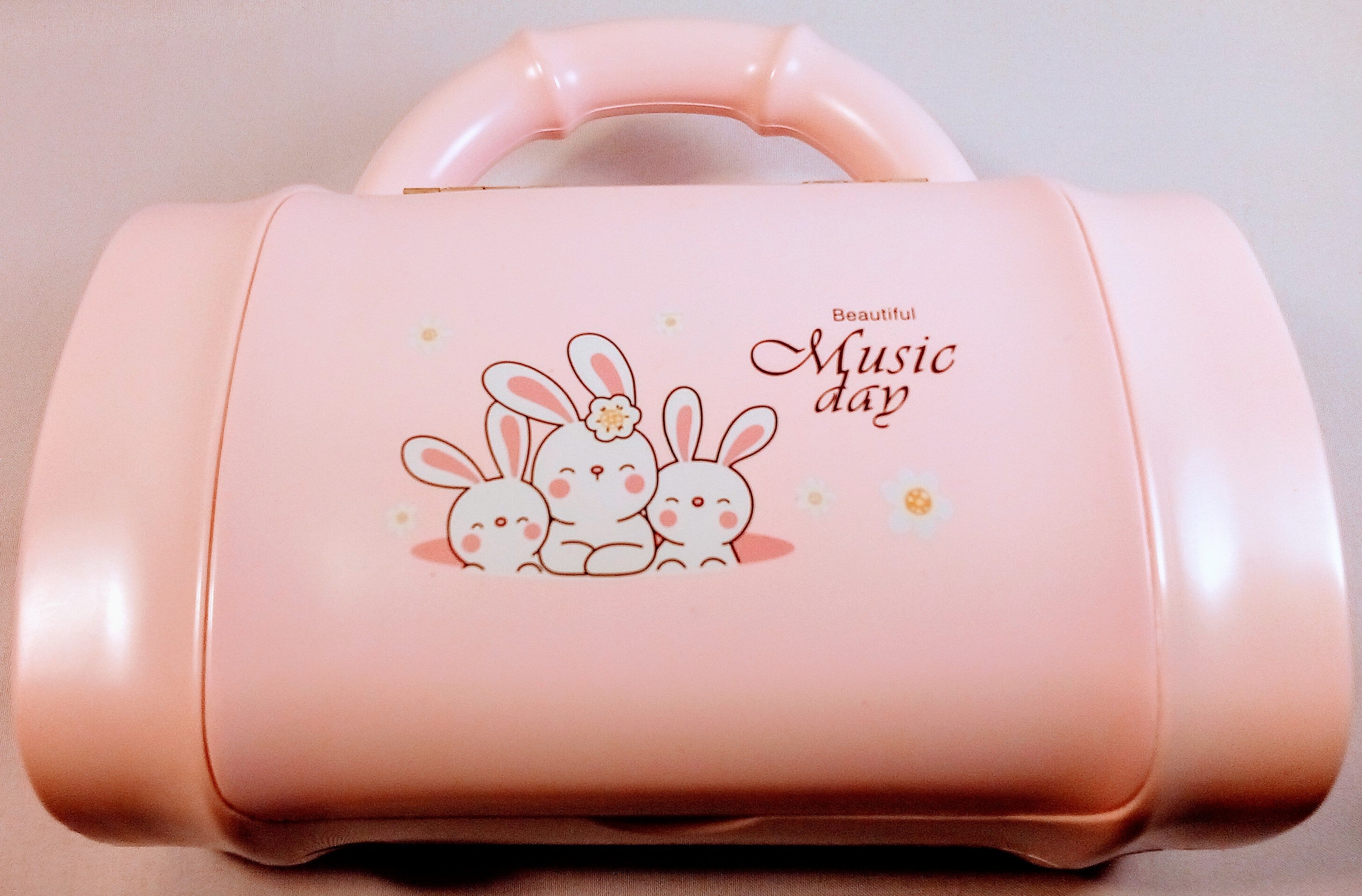 Portable Jewelry Box with Mirror for Music Enthusiasts, Charming Music Box for Music Lovers, Compact Travel Companion with Melodic Surprise