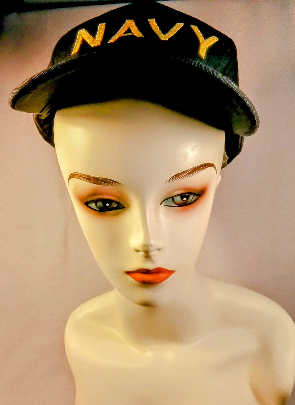 Navy Hat Handcrafted in the USA, Adjustable Timeless Cotton Strap, Made inAmerica, Traditional Versatile Fit