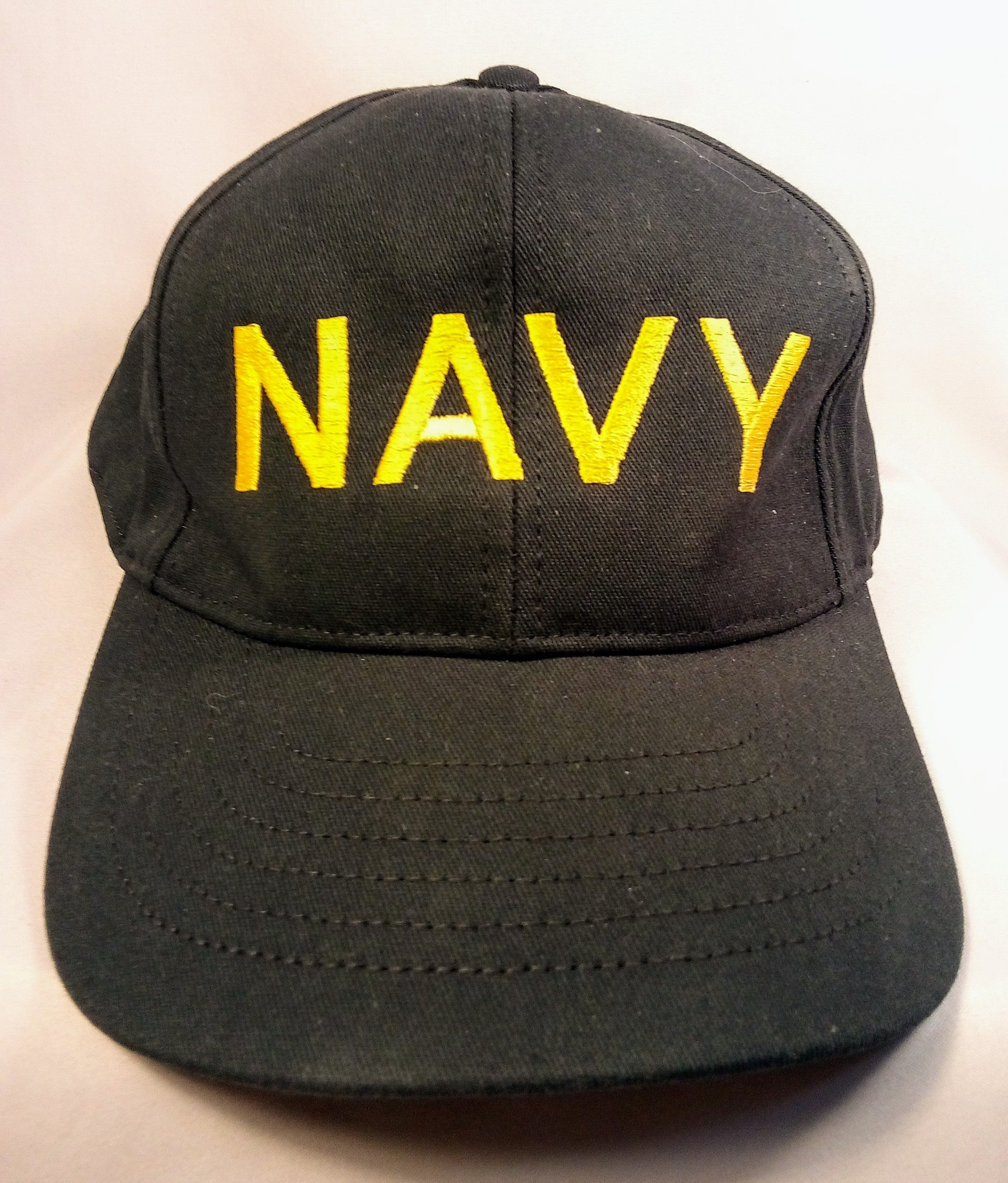 Navy Hat Handcrafted in the USA, Adjustable Timeless Cotton Strap, Made inAmerica, Traditional Versatile Fit