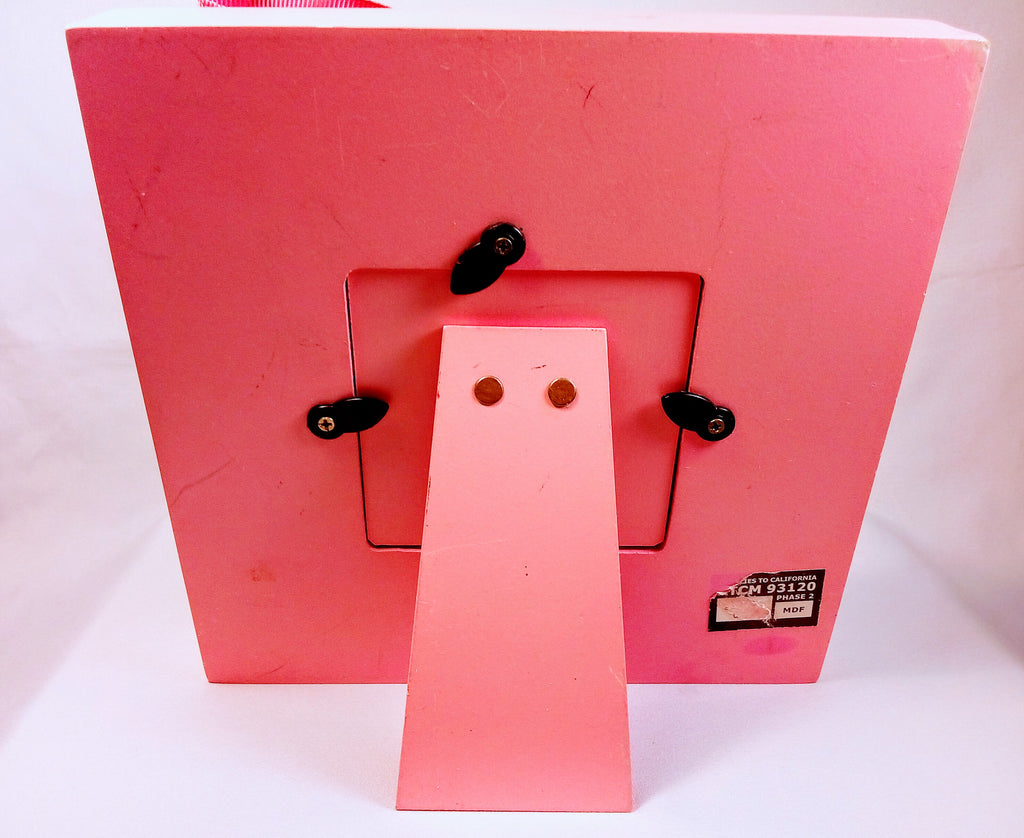 Handcrafted Glass Picture Frame with Delightful Bow Detail, Perfect for Cherished Moments, Delightful Wood Design for Your Favorite Memories