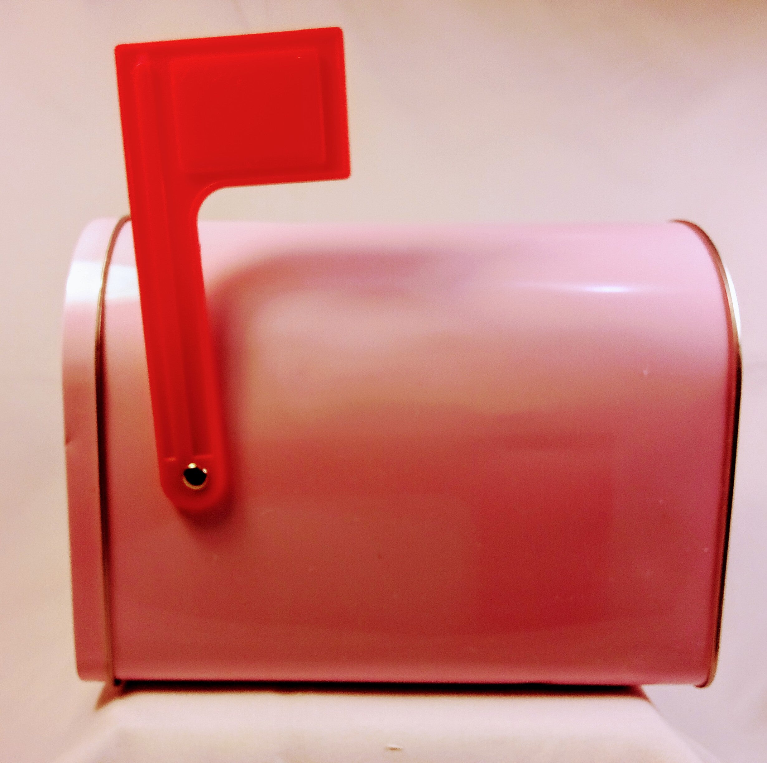 Pink Mini-Mailbox Christmas Decoration, Decorative Home Decor, Unique Gift Girl Mailbox.