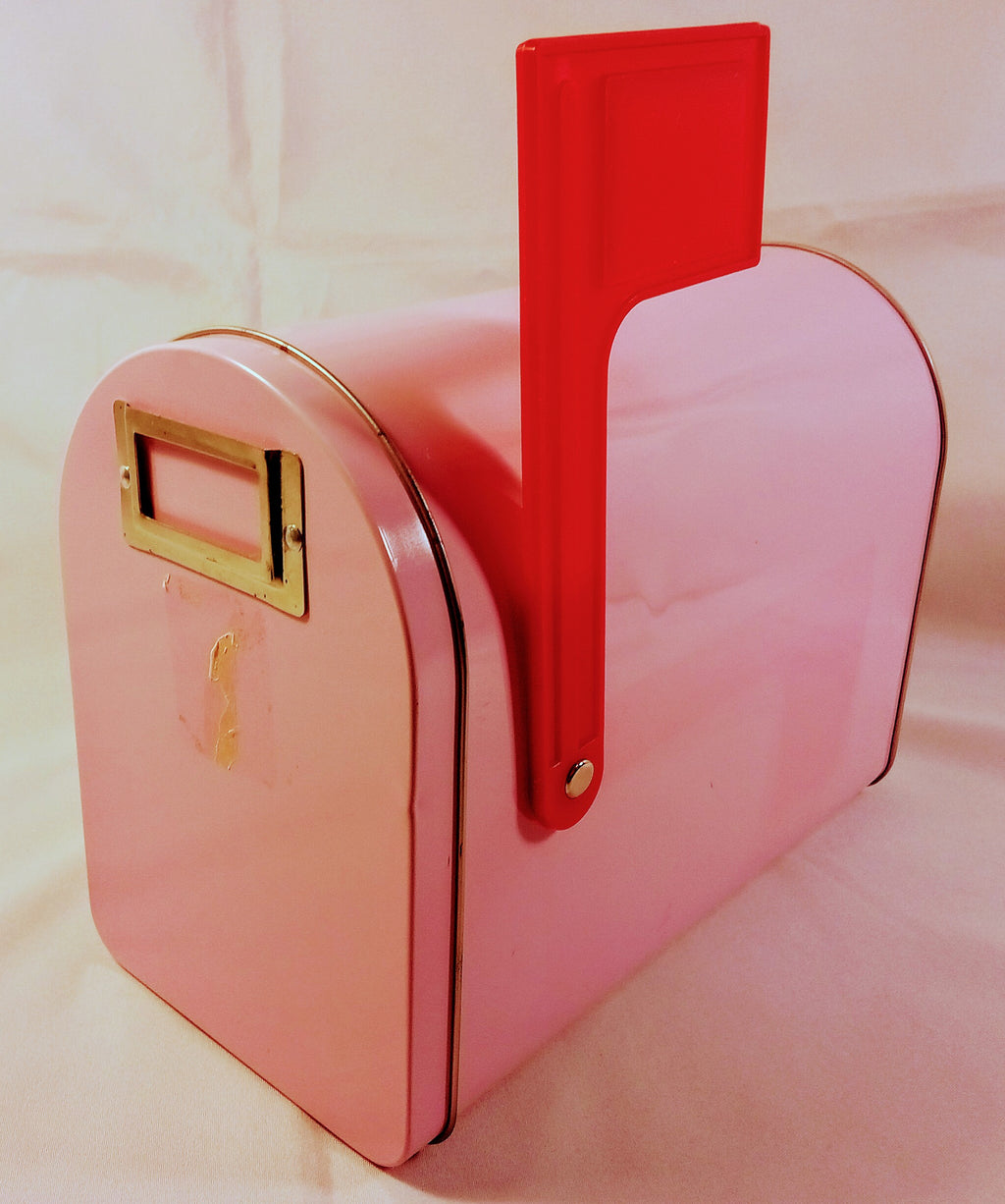 Pink Mini-Mailbox Christmas Decoration, Decorative Home Decor, Unique Gift Girl Mailbox.