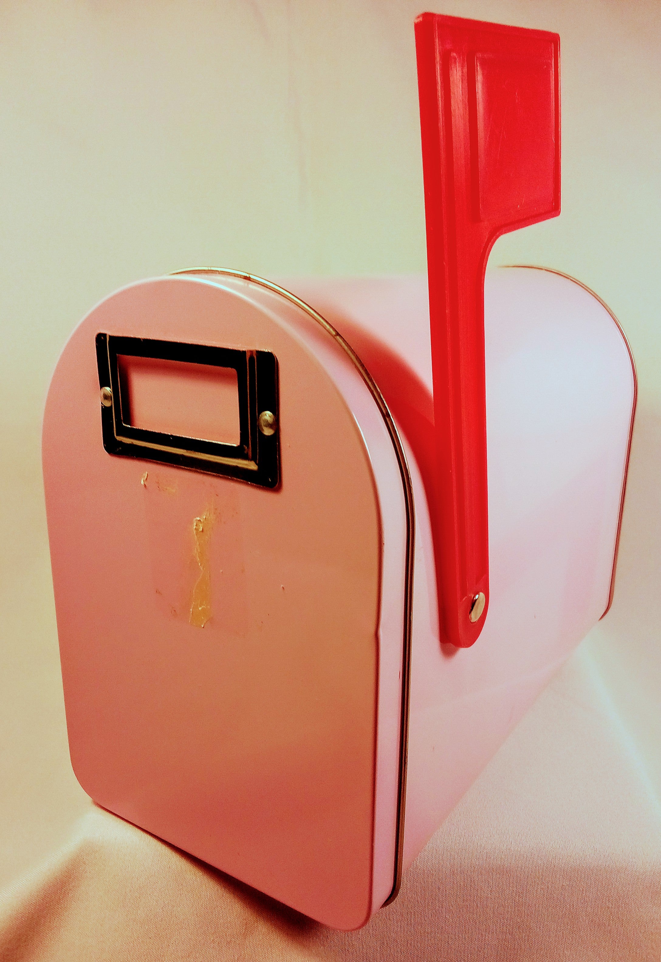 Pink Mini-Mailbox Christmas Decoration, Decorative Home Decor, Unique Gift Girl Mailbox.