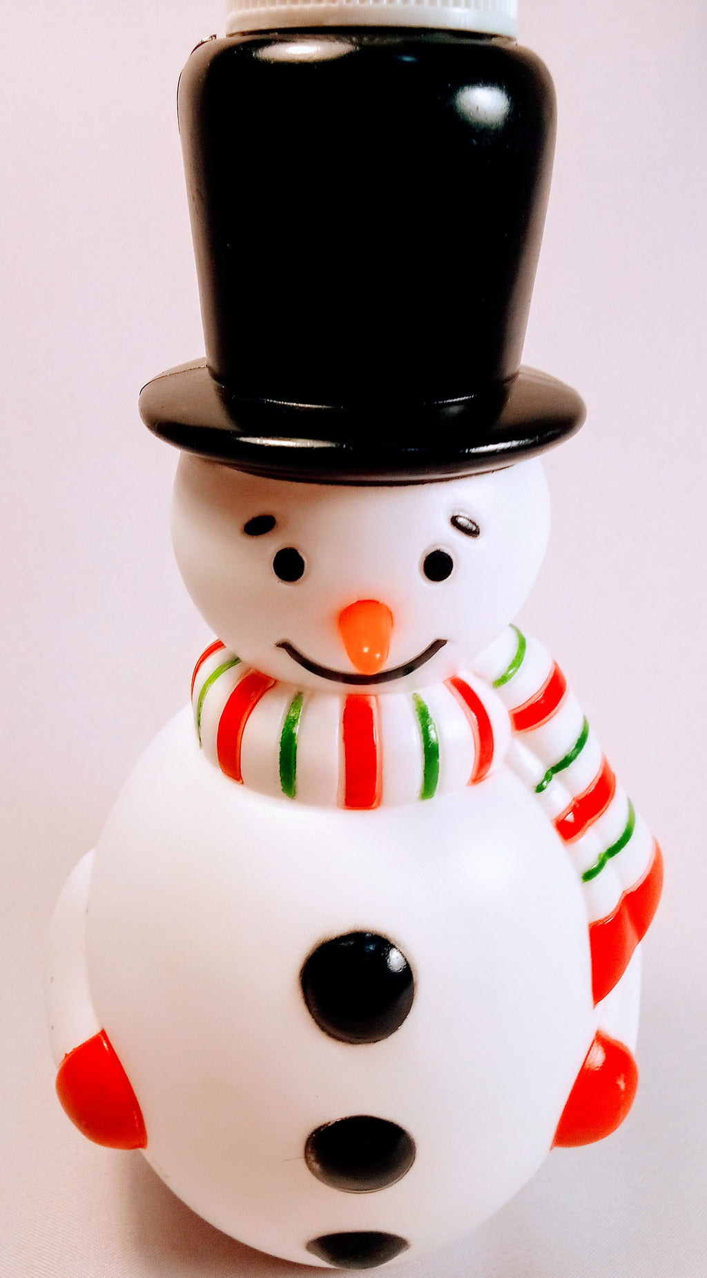 Christmas Snowman Soap, Lotion Dispenser, Festive Cheerful Bathroom Decor for the Holidays