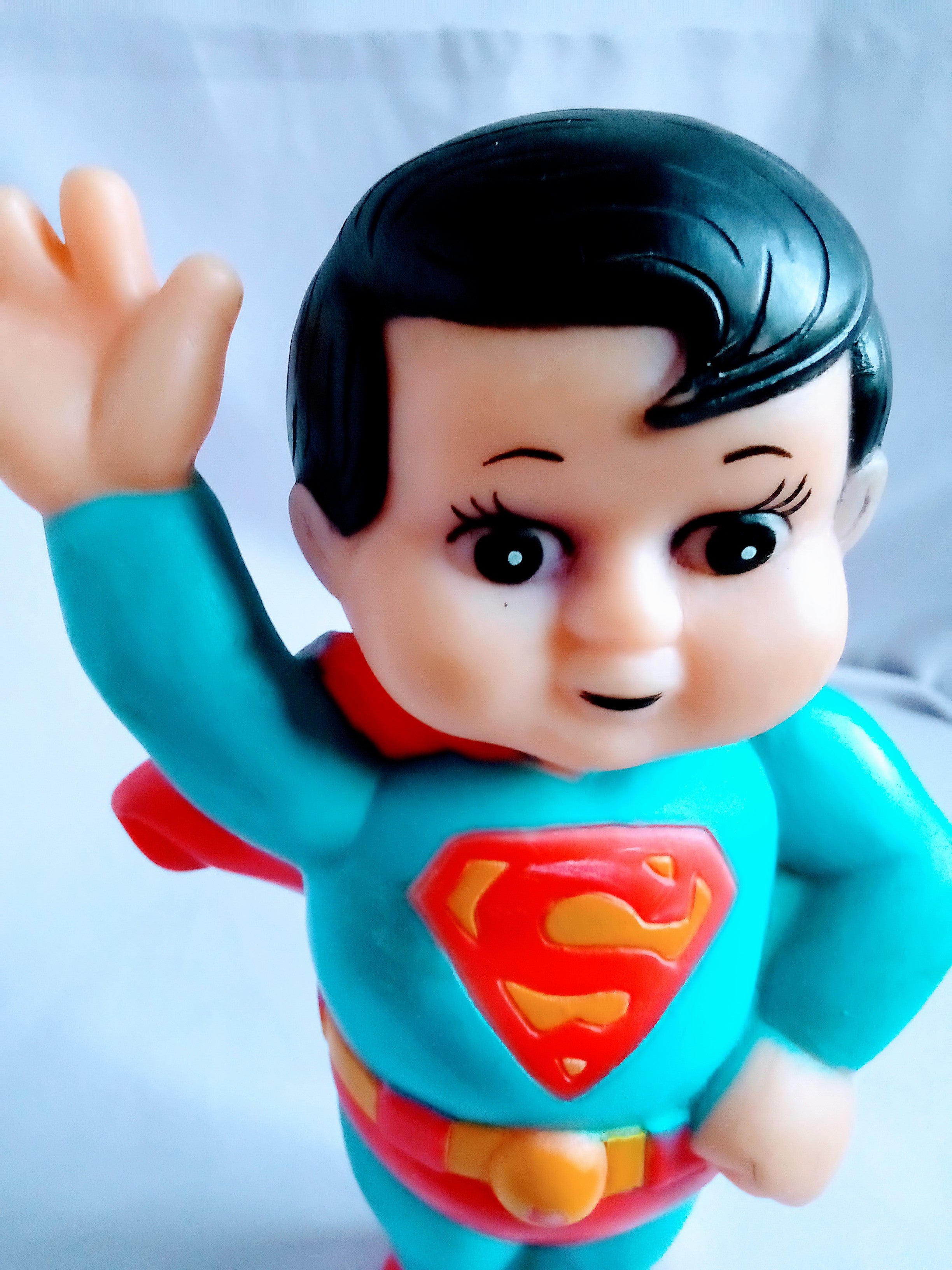 Superboy Figure Superhero, Toy Trendy Doll, Gift for Doll Collectors, Action Boy  Hero, Mini doll World Toy, Vintage 90s Doll
