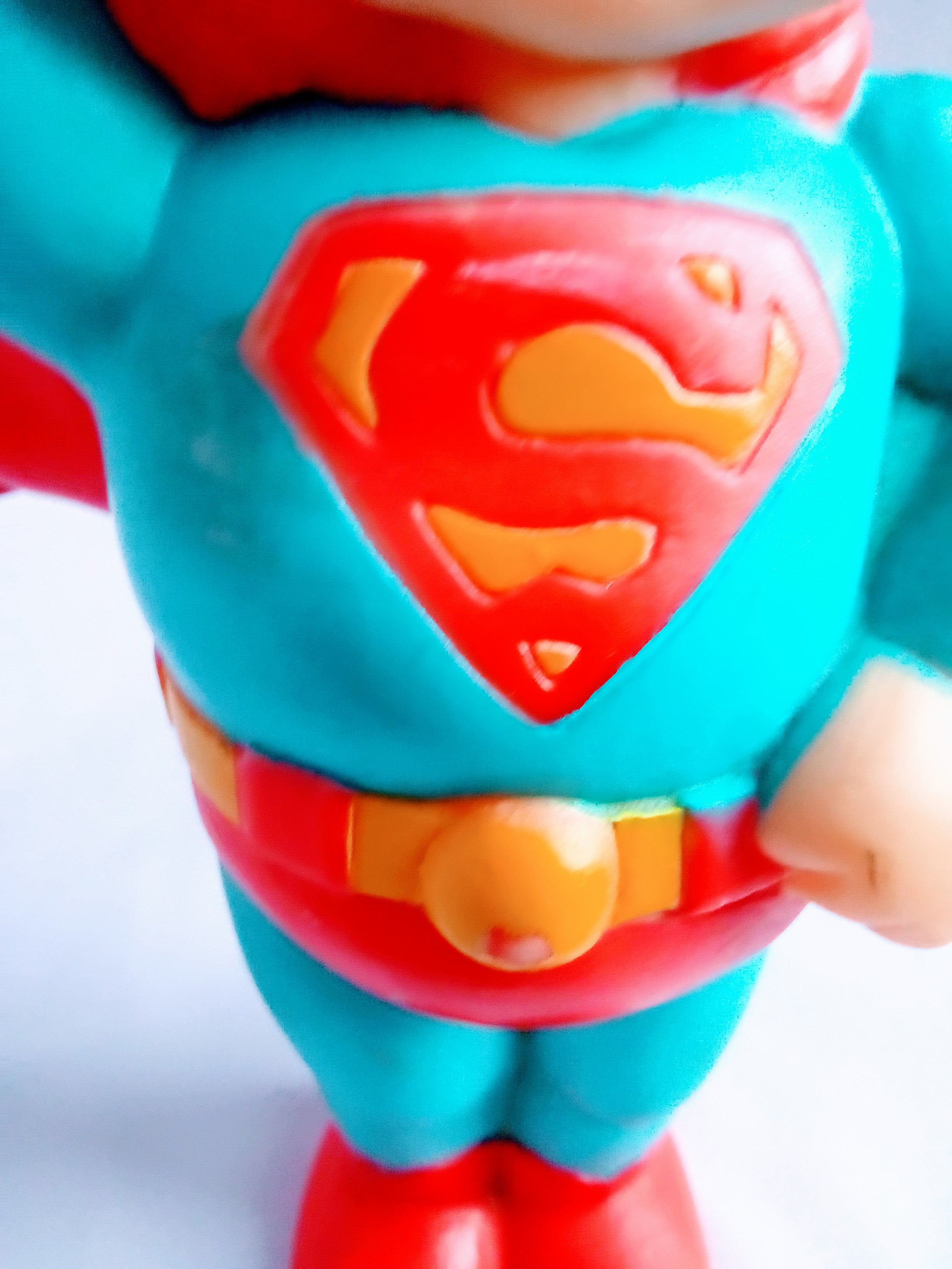 Superboy Figure Superhero, Toy Trendy Doll, Gift for Doll Collectors, Action Boy  Hero, Mini doll World Toy, Vintage 90s Doll