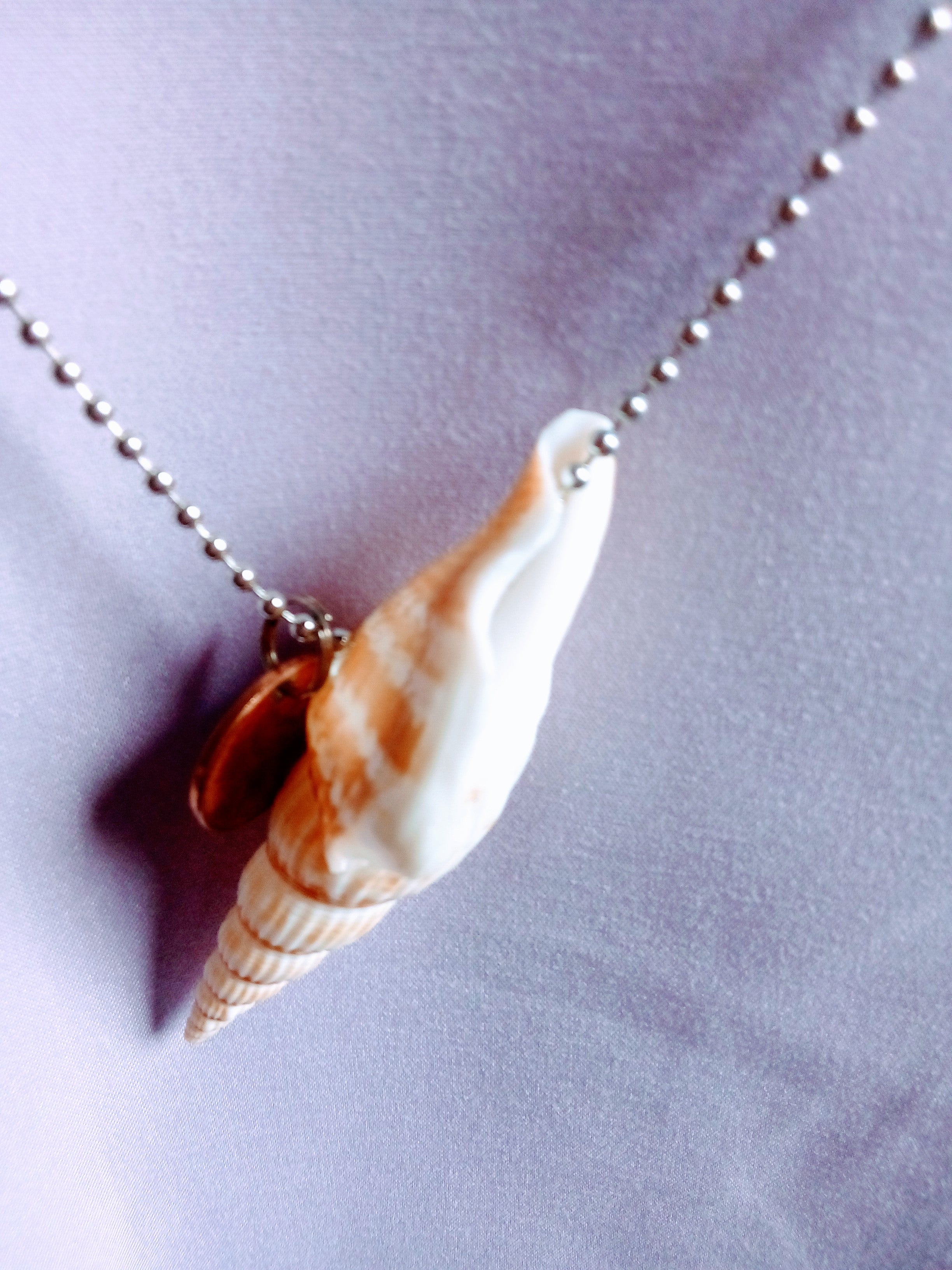 Christmas Gift Sets - Glam Seashell Gift Set of 3: Vintage Seashell Framed Floral Wall Art + Shell  Necklace AND Shell Jewelry Box