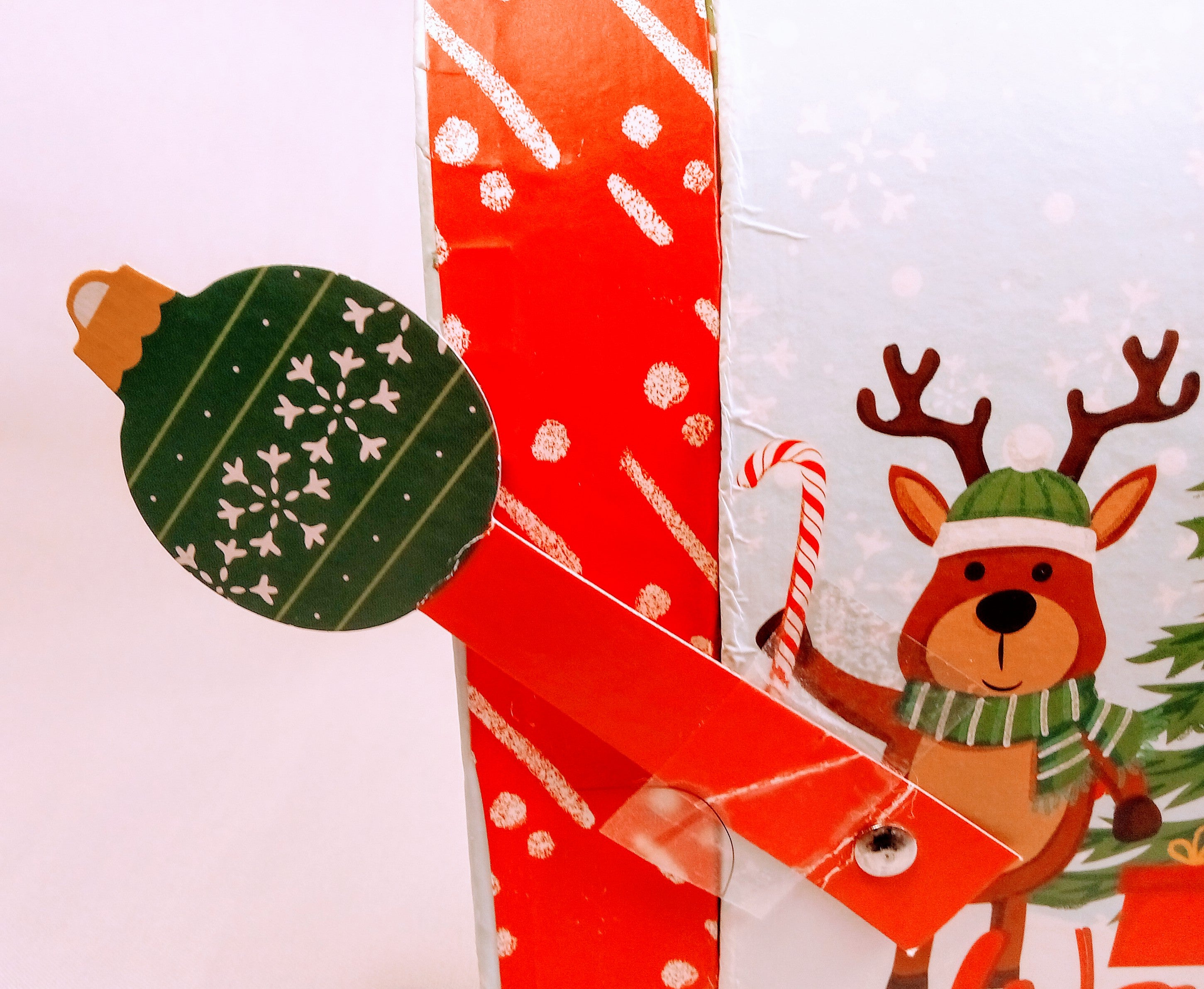 Cheerful Christmas Mailbox, Festive Candy Holder, Merry Outdoor Decoration, Holiday Box Decor Delight, Whimsical Letterbox Storage Charm