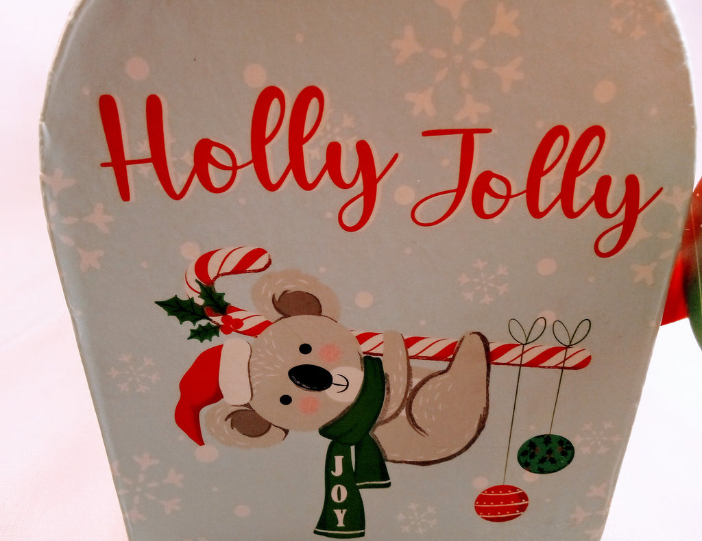 Cheerful Christmas Mailbox, Festive Candy Holder, Merry Outdoor Decoration, Holiday Box Decor Delight, Whimsical Letterbox Storage Charm